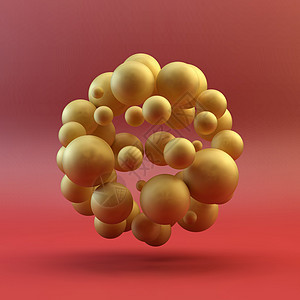 3D概念说明 矢量模板高科技圆圈工程原子药品生物学习物质宏观广告图片