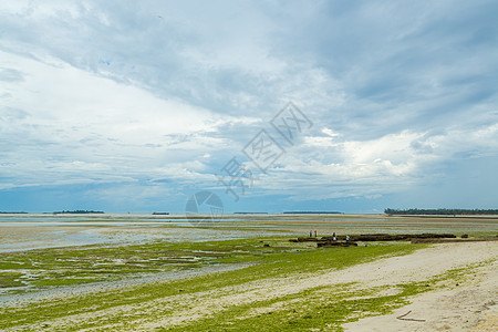 达累斯萨拉姆的海岸支撑旅游海洋天空蓝色波浪旅行海滩场景图片