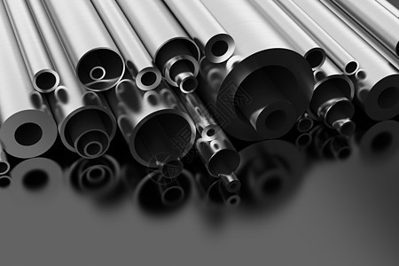 钢钢简介管道黑色圆柱工业合金建造金属管子团体产品图片