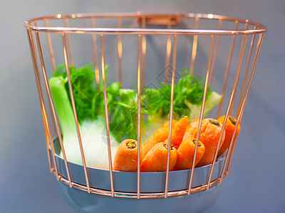 芬内尔和胡萝卜厨房蔬菜茴香萝卜食物图片