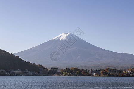 日本秋天福吉山旅行日落宝塔农场斋子天空隧道走廊公园红叶图片