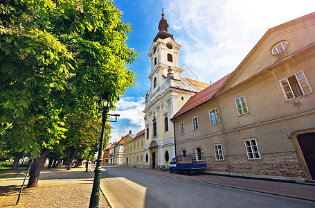 Bjelovar镇广场视图图片