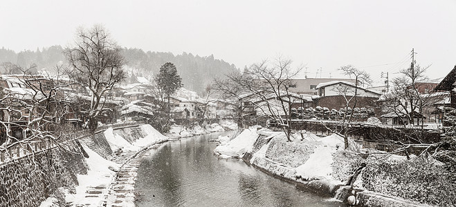 温冬高山全景高清图片