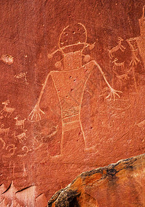美洲土著印第安人国家公园石头公园历史沙漠岩石峡谷雕塑悬崖崎岖绘画图片
