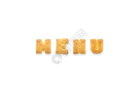 Word MUNU 字母缩写 Cookie饼干背景图片