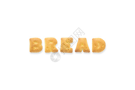 Word BREAD 字母缩略图背景图片