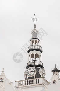 荷兰改革后教堂的尖塔(Swellendam)图片