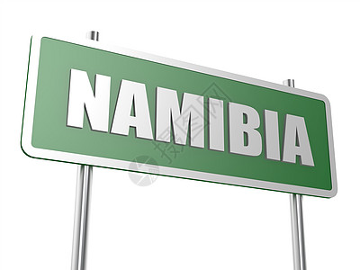 纳米比亚金属邮政控制板街道招牌路标展示盘子指示牌城市图片