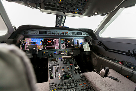 内部查看驾驶舱 G550蓝色工艺操作控制宪章奢华旅行窗户运输高度图片