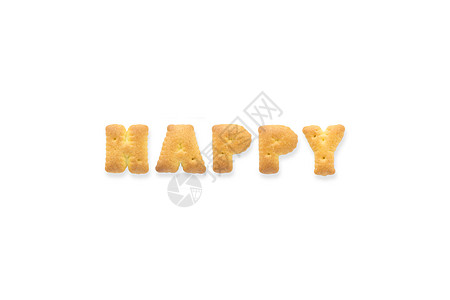 字母HAPPY 按字母顺序排列的饼干饼干饼干图片