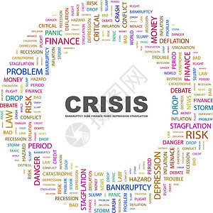 危机经济商业碰撞投资失败金融货币损失市场信用图片