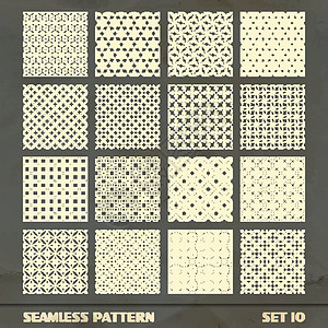 SEAMLESS 传统模式装饰花环艺术插图代金券邮票风格海豹安全墙纸图片