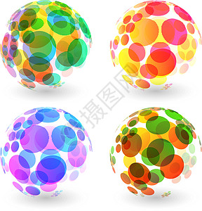 摘要插图创造力光谱圆圈网络球体活力技术地球圆形魔法图片