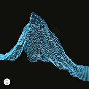 摘要地貌背景 网络空间网技术土地格子地理宽慰节点爬坡科学网络概念图片