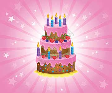 生日蛋糕主题图2图片
