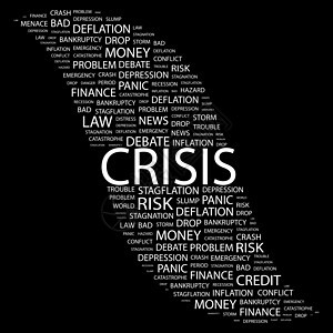 危机灾难碰撞经济衰退压力银行业货币风险金融损失市场图片