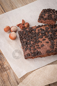 栗子蛋糕美味巧克力巧克力蛋糕蛋糕桌子馅饼巧克力坚果甜点榛子小吃糕点烹饪背景