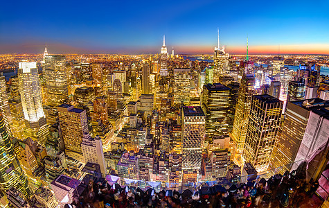 纽约市曼哈顿市中心天线天空商业地球地标游客摩天大楼景观市中心建筑学办公室图片