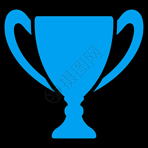 来自竞争和成功双彩图标集的 Cup 图标评分领导者证明书迷宫沙漠圣杯烧杯酬金杯子背景图片