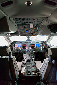 客机飞行员监视器控制高清图片