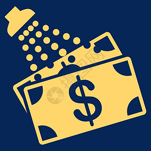 商业集的洗钱图标蓝色支付货币现金金融电子商务背景购物银行洗衣图片