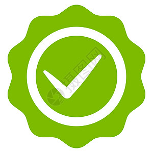 从竞争和成功双彩图标集中创建的有效图标优胜者速度生态证书标签质量勋章印章领导者绿色图片