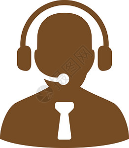 的接收操作器图标呼叫麦克风求助热线行政人员咨询音频代理人耳机商业图片