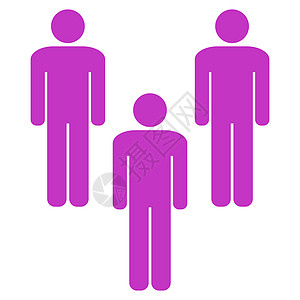 社区图标网络职员紫色帐户社会朋友们社交人群家庭顾客背景图片
