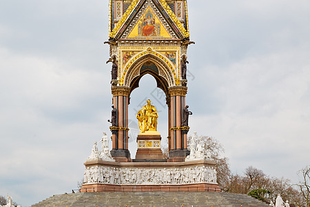 英国王国的隆登建筑工程雕塑艺术英语纪念馆建造金子地标雕像花园建筑图片