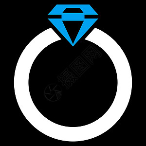 商业集成钻石环图宝石白色透明度宝藏展示水晶火花红宝石石头珠宝图片