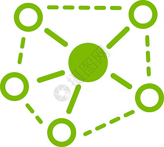 商业双彩集的分子链接图标公司圆圈字形组织化学社会细胞合作媒体社交图片