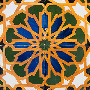 传统葡式琉璃瓦陶瓷材料艺术陶器艺术家马赛克艺术品几何几何学工艺图片