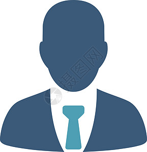 商业集市的商务人士图标帐户办公室用户字形领带顾客男人工作文员客户图片
