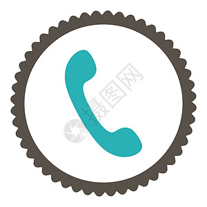 电话平面灰色和青青色戒指热线电话号码橡皮海豹讲话证书邮票电讯拨号图片