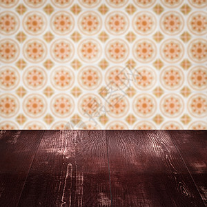 陶瓷桌面传统的木制的高清图片