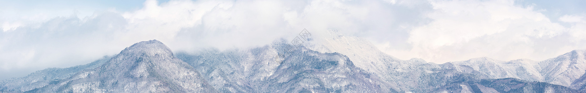 日本阿尔卑斯山全景季节假期环境天空冰川远足旅行爬坡高山滑雪图片
