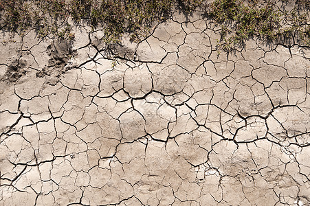 碎沙土壤裂缝地球土地气候变化全球气候沙漠黏土干旱图片