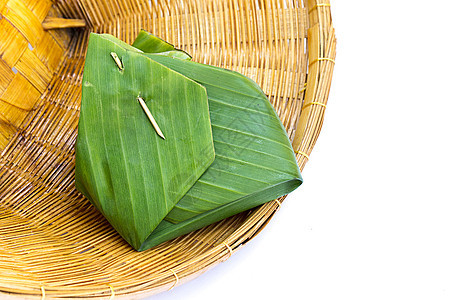 香蕉休假包装食物回收叶子美食绿色牛奶奶油热带饮食粉末图片