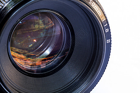 数码相机镜头相机摄影师技术玻璃白色乐器工作室镜片圆形光学图片