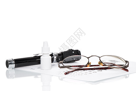 检眼镜 眼睛测试和眼镜眼药水医生镜片乐器康复检查帮助调查器材诊断图片