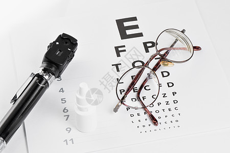检眼镜 眼睛测试和眼镜帮助诊断调查检查器材康复眼镜架眼药水镜片预防图片