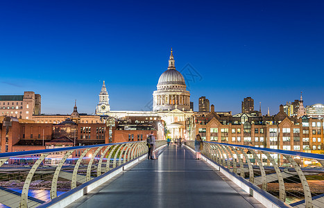 伦敦夜夜天线景观商业首都建筑地标金融旅游天际建筑学全球背景图片