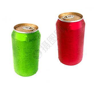 铝绿色和红酒小路饮料回收液体流行音乐啤酒空白可乐果汁绿色图片