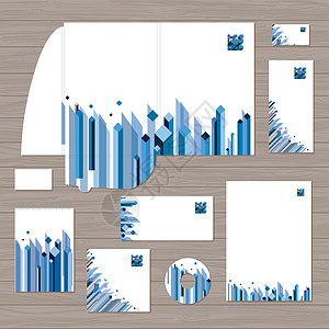 Cube 公司身份模板图片