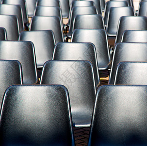 依欧洲语背景黑色纹理中的空席位数字座位运动民众论坛音乐站立音乐会剧院游戏图片