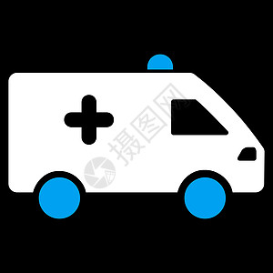 医院汽车图标保健车辆背景救援帮助援助卫生字形黑色送货图片