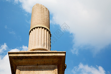 城市云欧洲多云天空中的旧列神话历史大理石建筑古董旅行柱子寺庙首都纪念碑背景