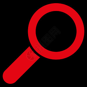 查找图标工具字形调查乐器背景红色光学黑色检查探索图片