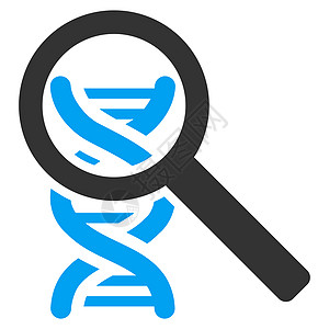 探索 Dna 图标生物代码螺旋医疗勘探灰色基因科学化学调查图片