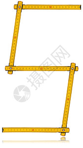 字体 S 或 5 - 旧黄网标尺高清图片